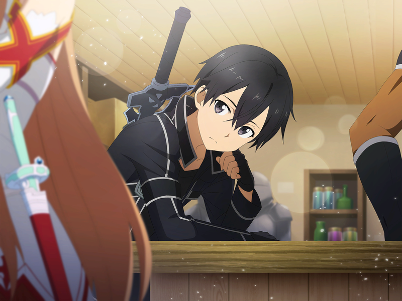 Kirito In The Line Of Sight Sword Art Online Unleash Blading Database