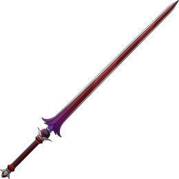 Weapon Gorgeous Flame Sword SAO UB