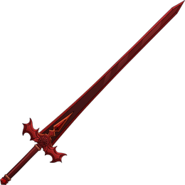 Weapon Crimson Flower Blade SAO UB